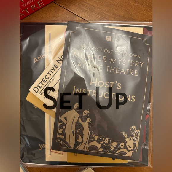 Table Fun Get Together Murder Mystery Game. New - Never Used. - Picture 6 of 12